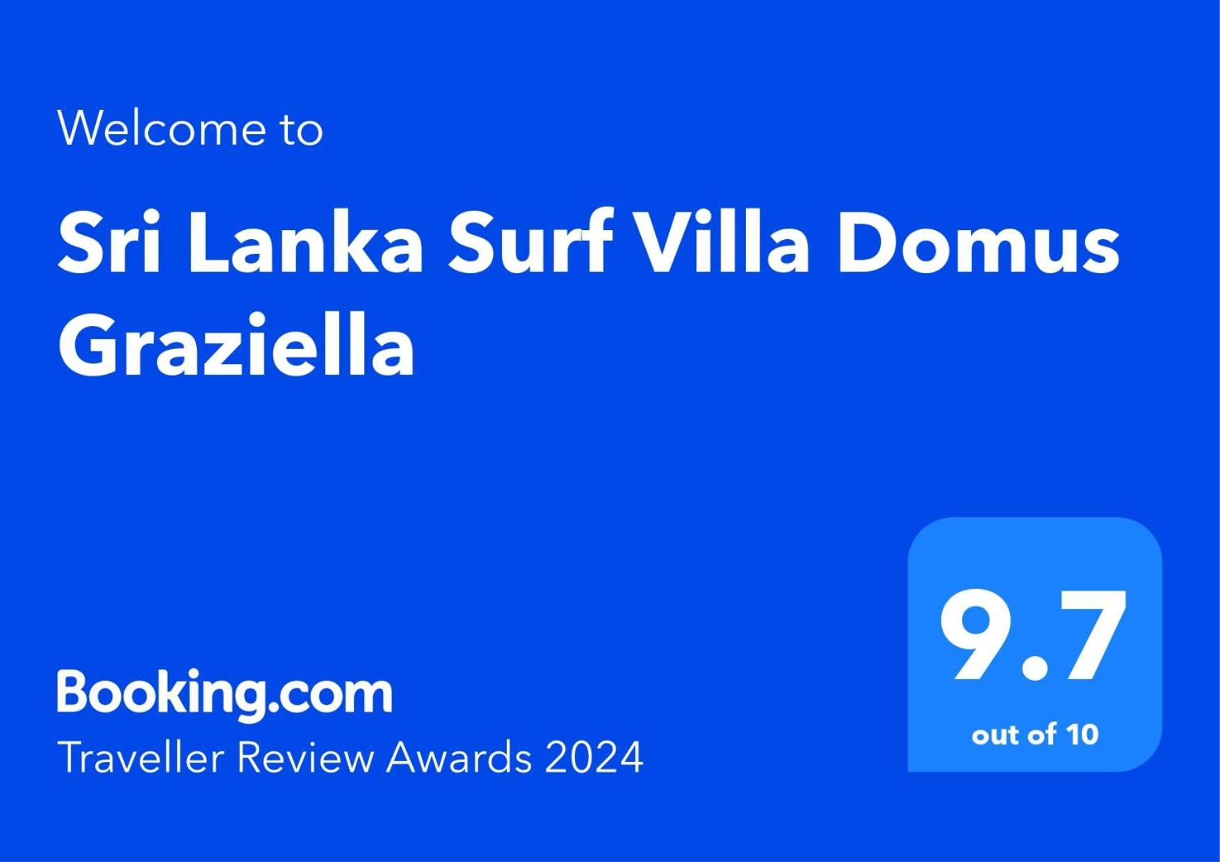 Sri Lanka Surf Villa Domus Graziella Ахангама Экстерьер фото